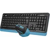 Клавиатура + мышь A4Tech Fstyler FG1035 клав:черный/синий мышь:черный/синий USB беспроводная Multimedia (FG1035 NAVY BLUE) Клавиатура + мышь A4Tech Fstyler FG1035 клав:черный/синий мышь:черный/синий USB беспроводная Multimedia (FG1035 NAVY BLUE)